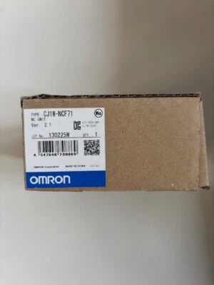 OMRON CJ1W-NCF71 Unité NC Module de positionnement contrôle servo - Photo 1/3
