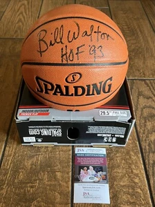 Bill Walton Signed Spalding Indoor/Outdoor NBA Basketball Ball W HOF 93 JSA - Picture 1 of 7