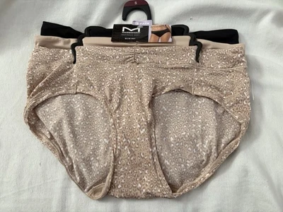 全新 Maidenform 比基尼 基本性感 3 双女式比基尼棕褐色 尺寸 S MUW303 — 第 1/4 张图片