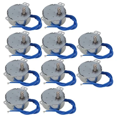 10 PCS TYC-50 5-6 RPM Turntable Synchronous Electric Motor AC 110V CW/CCW - Image 1 of 4