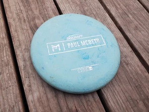 Discraft Paul McBeth Prototype Luna 173g Swirly Blue Disc Golf Putter OOP RARE - Picture 1 of 2