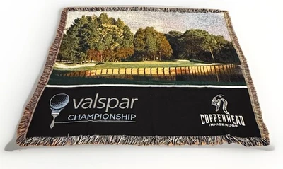 Manta afgana Copperhead Innisbrook Valspar tapiz maestros ANGC rara Foto 1 de 4