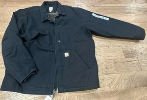 Carhartt Washed Duck Sherpa-gefütterte Relaxed Fit Utility Jacke Gr. XXL Neu mit Etikett - Bild 1 von 7
