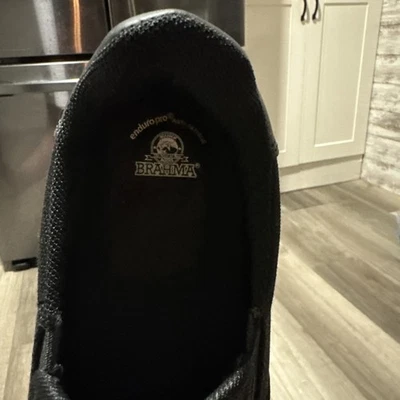 Brahma Grate Steel Toe Mens 6 Work Shoes Sneakers Black Workwear MNBR0340111 - Image 1 of 4