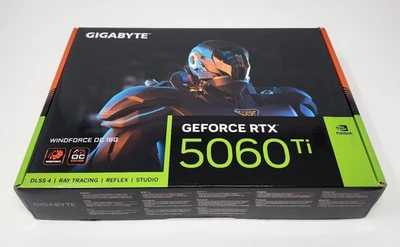GIGABYTE GeForce RTX 5060 Ti 16GB WINDFORCE OC Nvidia Graphics Card, New! - Image 1 of 4