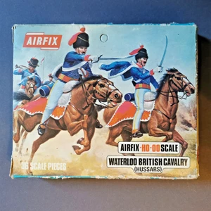 Airfix 01743-3, Waterloo British Cavalry, 36 Teile kplt., Blue Box, 1972, OVP. - Bild 1 von 3