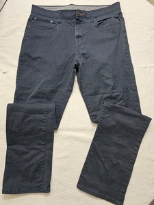 Wetterfeste Vintage Hose Herren 36x34 Blau Outdoor Angeln Wandern Stretch - Bild 1 von 7