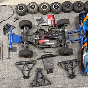 Traxxas Slash 4X4 "Ultimate" Brushless RTR 4WD Short Course Truck (Orange) - Picture 1 of 13