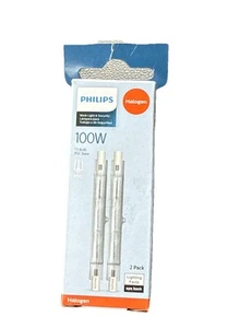 Philips Work Light & Security 100Watt T3 RSC Light Bulbs 2-Pack - Picture 1 of 2