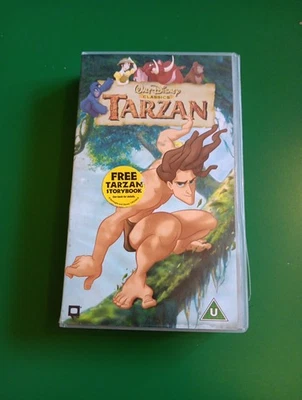 Tarzan VHS Walt Disney Classics Movie Video TESTED - Image 1 of 3