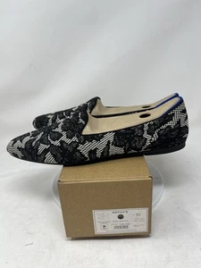 Rothy’s The Almond Loafer Black Chantilly Women’s Size 10 NEW - Picture 1 of 8