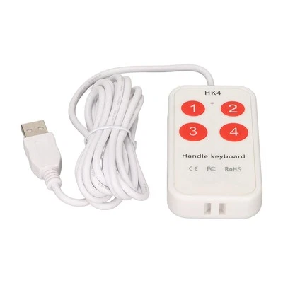 Handle Keyboard 4 Keys Programmable Custom USB Pocket Keyboard General Mini B CB - Bild 1 von 4
