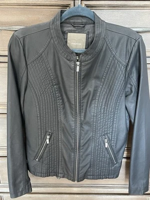 Maurices Faux Leather Black Jacket Women’s Size Medium - Image 1 of 4