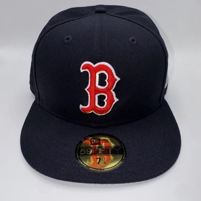 Boston Red Sox New Era 59Fifty Sz 7 7/8 Hat - Image 1 of 4