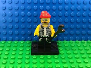Lego Motorcycle Mechanic Minifigure Collectible Series 10 71001 CMF HTF Lot - Picture 1 of 4