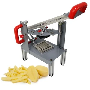 Cortadora manual de tiras cortadora de papas fritas picadora de patatas para frutas y verduras - Imagen 1 de 22