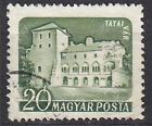 Ungarn gestempelt Architektur Bauwerk Gebude Schloss Burg Tatai Var / 3412
