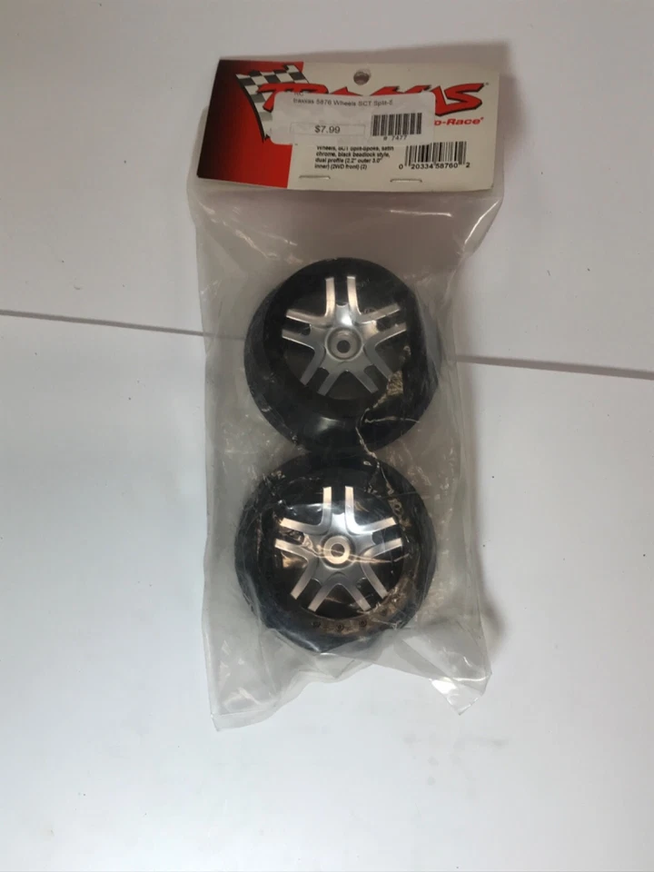 RC TRAXXAS 5876 SCT Split-S Black Wheels from Mid America - Image 1 of 1
