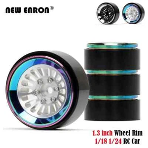 1.3" Wheel Rim Beadlock for RC Micro Mini 1/18 TRX4M 1/24 Axial FCX24 Enduro24 - Picture 1 of 18