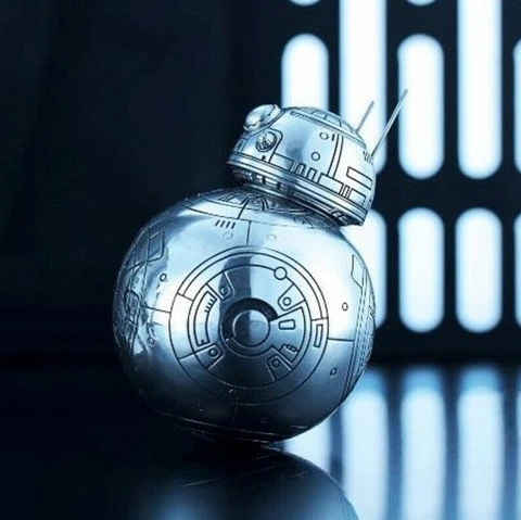 Royal Selangor Hand Finished Star Wars Collection Pewter BB8 Container Gift Cover