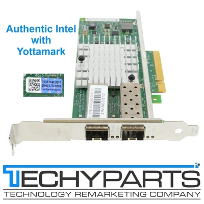 Intel EX520DA2G2P5 X520-DA2 10GbE 2 puertos SFP+ PCIe 2.0 x8 Ethernet CNA NIC Foto 1 de 4