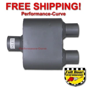 Single Chamber Performance Exhaust Race Muffler FULL BOAR 2.5" / 2.25" FB425 - Picture 1 of 2