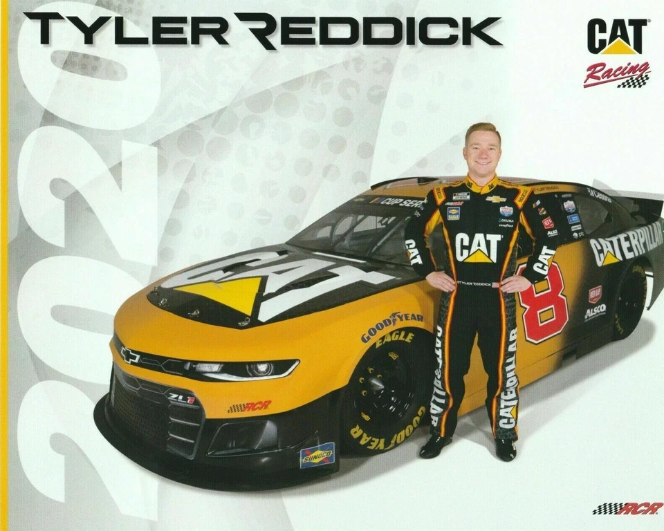 Tyler Reddick 2020 "Caterpillar" #8 serie NASCAR CUP NUEVA POSTAL Foto 1 de 1