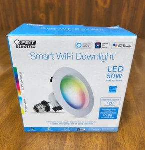 FEIT Downlight Eléctrico Inteligente WiFi LED 50W Cambio de Color Nuevo - Imagen 1 de 2