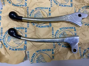 HONDA NOS COATED CLUTCH & BRAKE LEVER CB360 CB450 CB500 CB550 CB750 GL1000 - Picture 1 of 5