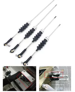 1set M3 Ball Head Tie Rod End + Rubber Bellows + 2.5mm Push Rod for RC Boat MONO - Picture 1 of 10