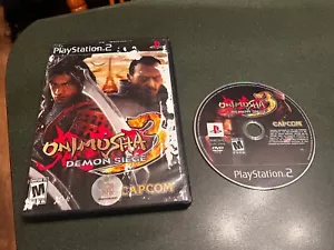 PS2 Onimusha 3: Demon Siege - Auténtico probado (sin manual) 🎮🔥👍 - Imagen 1 de 2