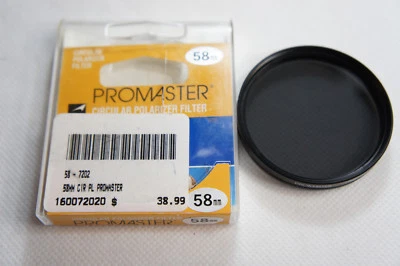 ProMaster 58mm Circular Polarizer Filter - Image 1 of 3