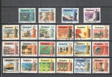 S6703 - ZIMBABWE 1985 - SERIE COMPLETA SOGGETTI DEL PAESE - VEDI FOTO