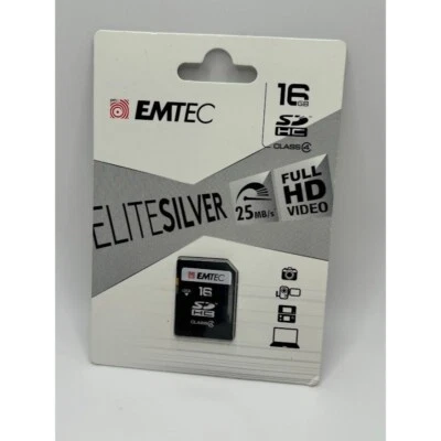 ECMSD16GHC4 SDHC Memory Card 16GB Class 4 - Image 1 of 4
