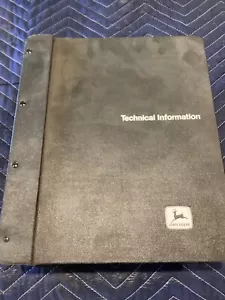 MANUALE RIPARAZIONE ASSISTENZA TECNICA PALA GOMMATA ORIGINALE JOHN DEERE 444C - Foto 1 di 10