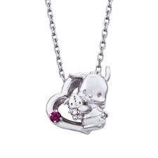 Pochacco Sanrio Characters Silver necklace SAPOC-N003RD Japan New