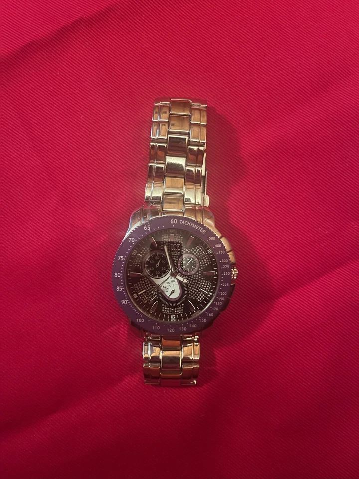 ice nation watch purple et1046 new rare find - Image 1 of 3