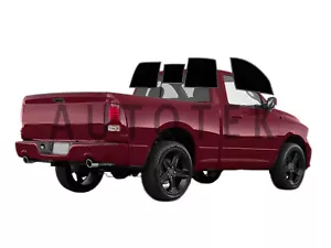 PreCut All Side Window Film Any Tint Shade % For Ram 1500 Standard Cab 2019-2024 - Foto 1 di 11