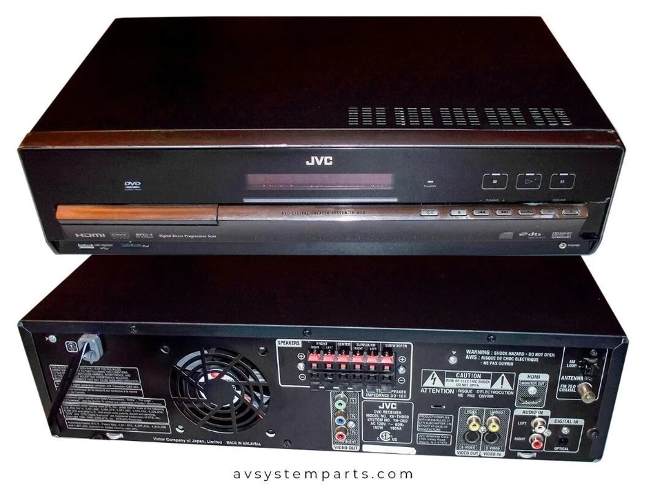 JVC TH-D50 Digital Theater System Player 5.1 Ch,1200W (Only) - Image 1 of 1
