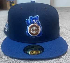 Chicago Cubs Mütze The Blues blau zweifarbig New Era 59Fifty 1990 ASG tailliert Größe 7 1/4 - Bild 1 von 6