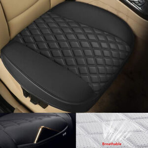 3D Diamonds Leather Car Sedan Driver Front Seat Cover Cushion Pad Protector Mat