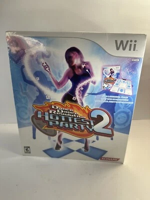 Dance Dance Revolution: Hottest Party 2 (Nintendo Wii) Bundle. Factory Sealed - Image 1 of 4