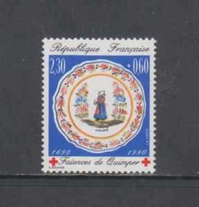 FRANCE : 1990 - MNH - SCOTT # B614 RED CROSS - Picture 1 of 1