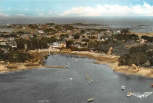 ILE DE BREHAT - le Port Clos - la France vue du Ciel... - Picture 1 of 2