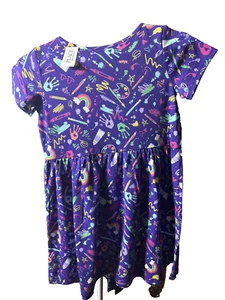 NWT Carter's Solar Storm Dress short sleeve Girls Size 10/12 Large - Picture 1 of 5