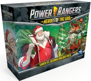 Power Rangers: Heroes of the Grid Santa vs Heximas Holiday Pack Board Card Game - Picture 1 of 2