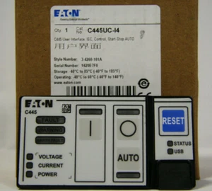 Eaton C445UC-I4 User Interface Power Xpert Start-Stop-Auto - Picture 1 of 2