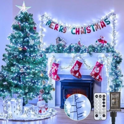 50 Ft 1000 LED CLUSTER LIGHTS CHRISTMAS TREE LIGHTS FIRECRAKERS STRING LIGHTS - Image 1 of 4
