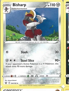 BISHARP - 104/163 - Pokemon Sword & Shield - Battle Styles - ( o ) - Picture 1 of 1