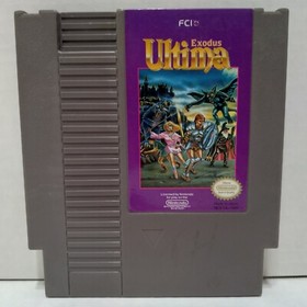 Ultima Exodus Nintendo NES Game Ultima Exodus NES Game ORIGINAL WORKS GREAT Fun